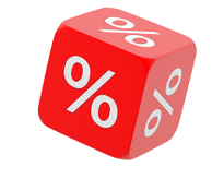 percent sign inside the cub image